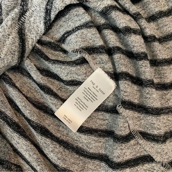 Rag & Bone Asymmetric Striped Sweater - Picture 8 of 9